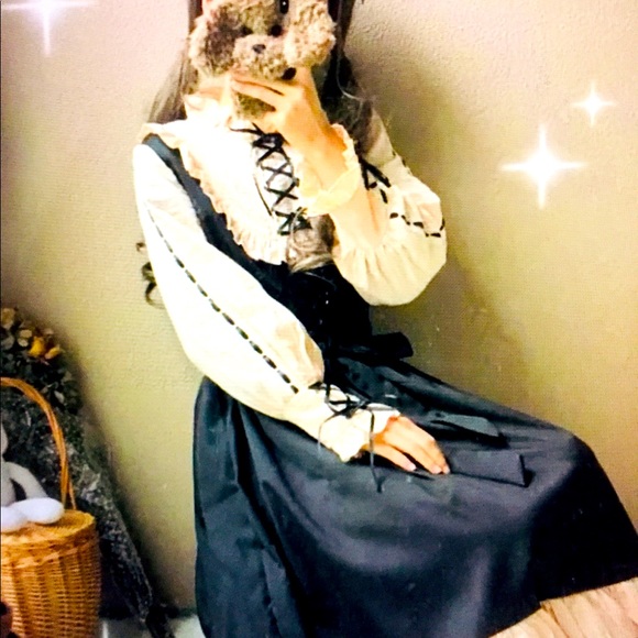 NEW Sweet Harajuku Lolita Dress - Picture 12 of 16